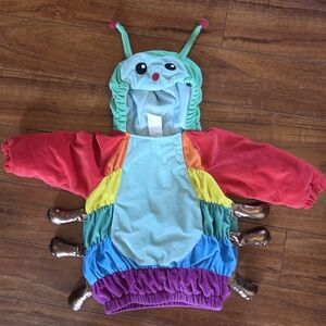 Baby Rainbow Hungry Caterpillar Costume With Hood - Size 18/24M